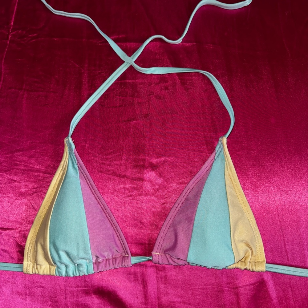 Aeropostale Multicolor Bikini Top